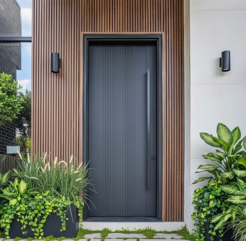 Современная входная дверь